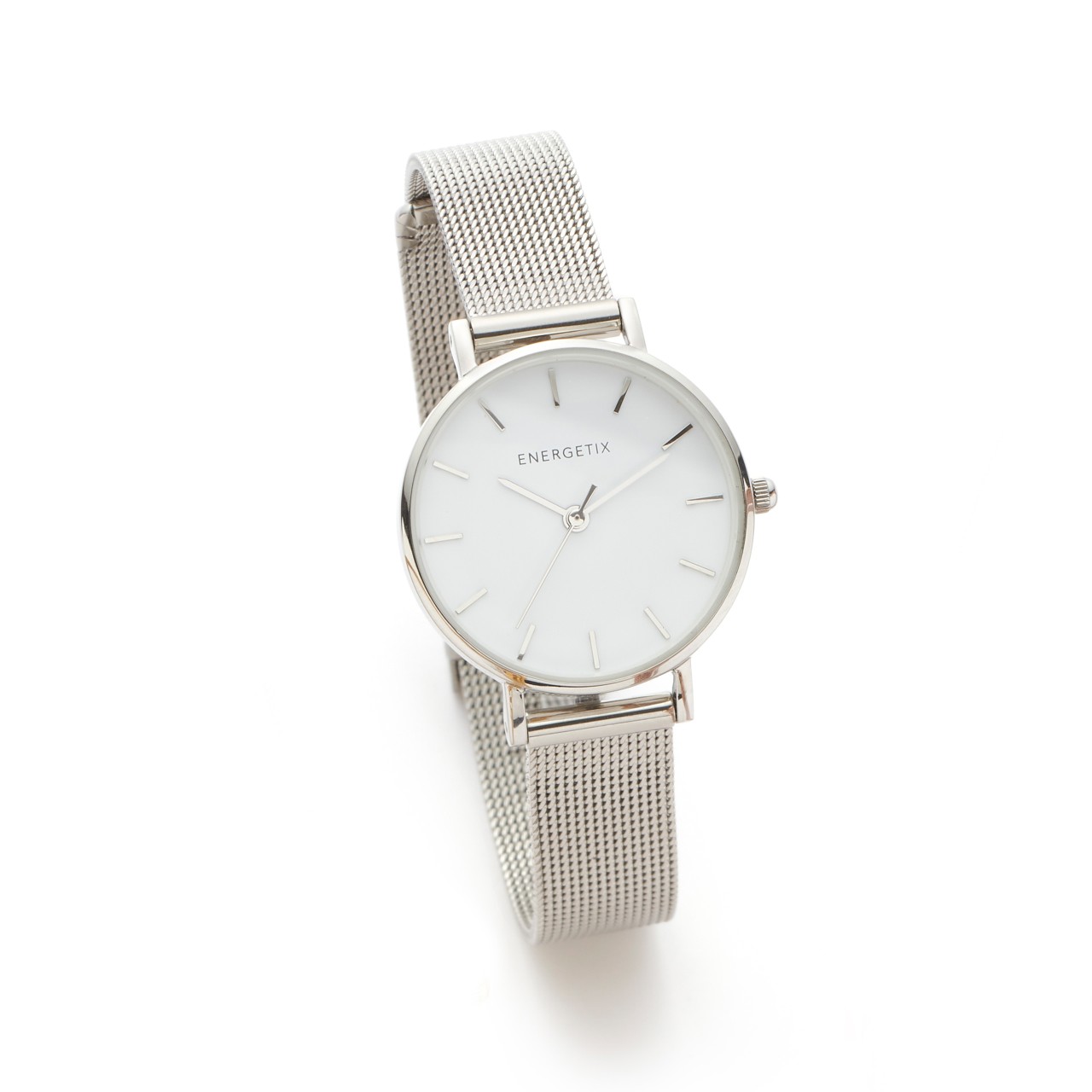 Silver-coloured SOLID mini wristwatch