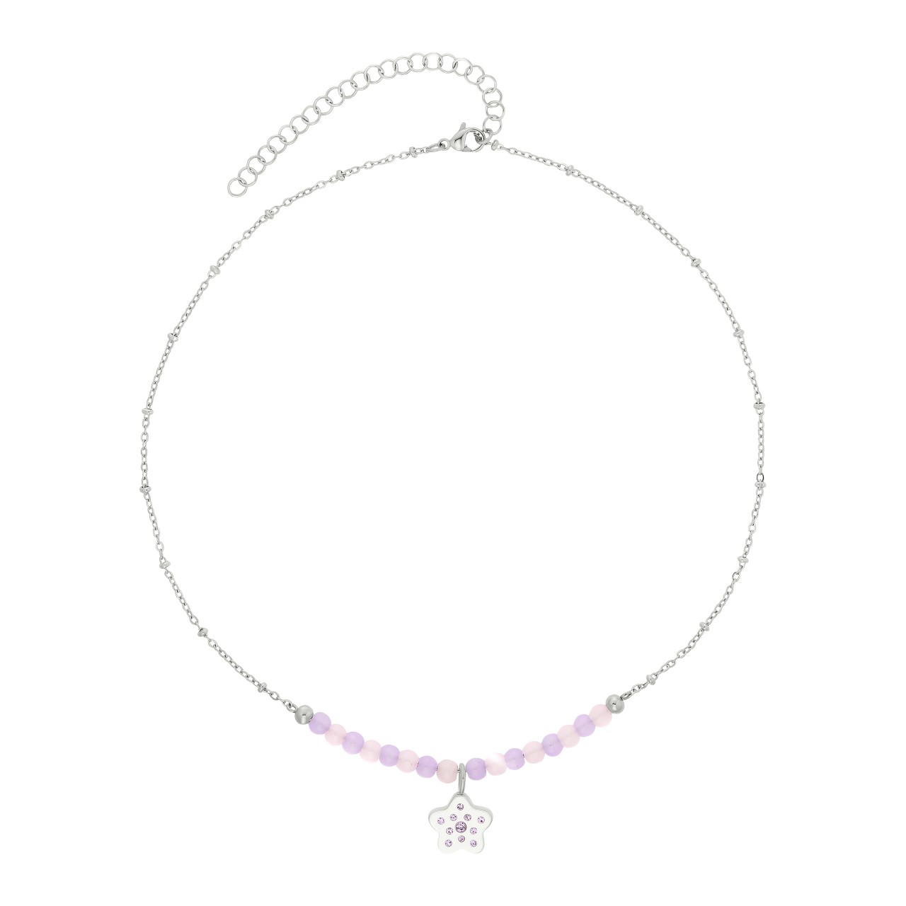 Modern necklace for children with star pendant