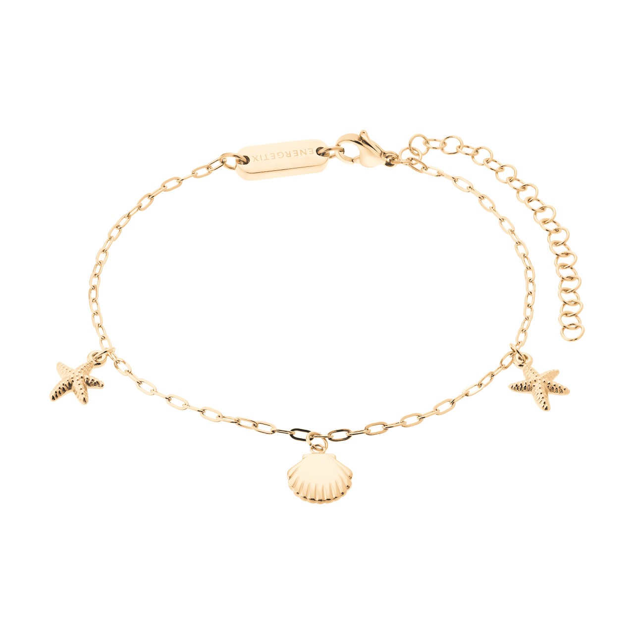 Delicate anklet with maritime details