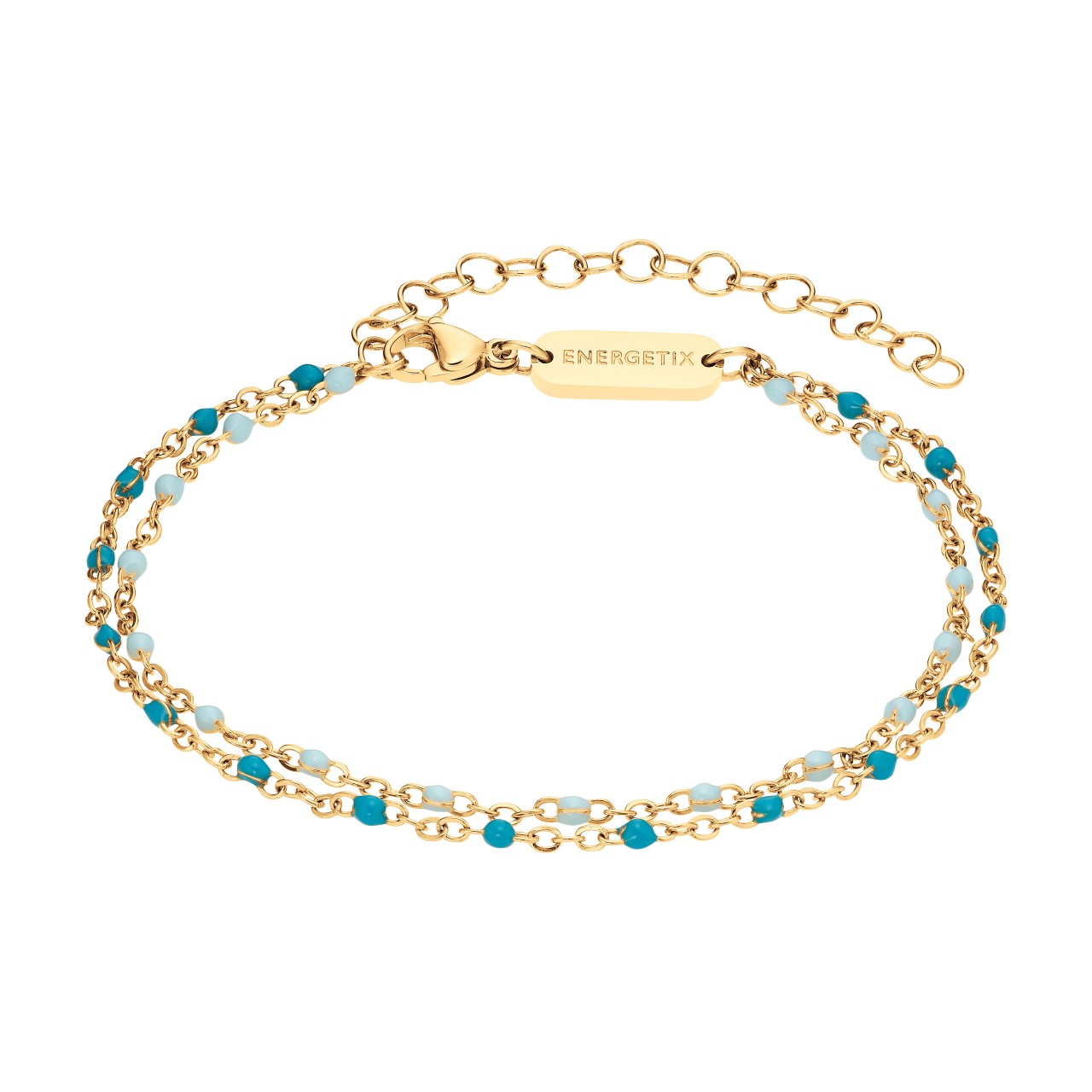 Maritime anklet in summery colors